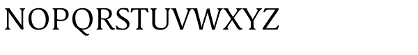 Schuss Serif Pro Regular Font UPPERCASE
