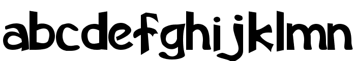 Schwarz Regular Font LOWERCASE