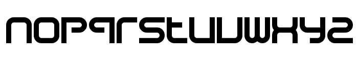 Sci Fied X Font LOWERCASE
