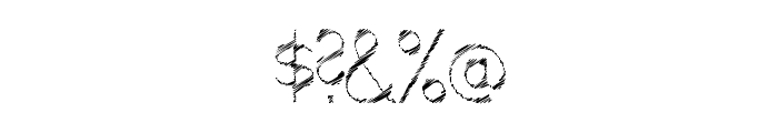 ScrFIBbLE Italic Font OTHER CHARS