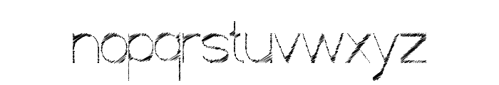 ScrFIBbLE Italic Font LOWERCASE