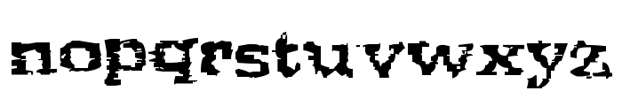 Scribs Font LOWERCASE