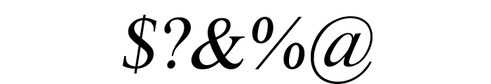 Scrypticali Italic Font OTHER CHARS