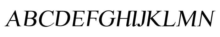 Scrypticali Italic Font UPPERCASE