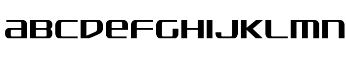 SDF Condensed Font LOWERCASE