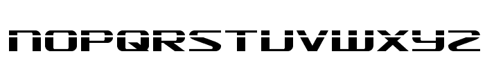 SDF Laser Font LOWERCASE