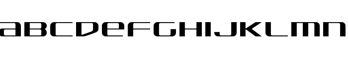 SDF Light Font LOWERCASE