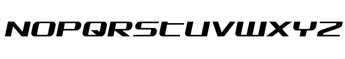 SDF Semi-Italic Font UPPERCASE