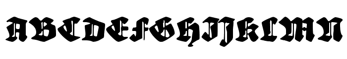 Sebaldus-Gotisch Font UPPERCASE