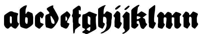 Sebaldus-Gotisch Font LOWERCASE