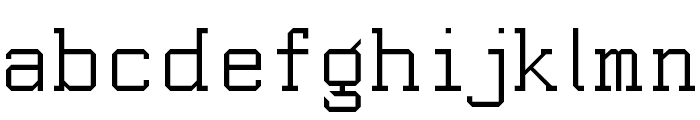 Sebastian Serif NBP Font LOWERCASE