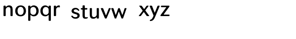 Seconda XtraSoft Medium Font LOWERCASE