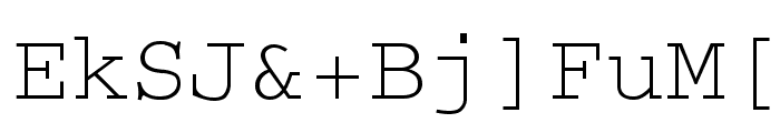 SecretCode-Normal Font UPPERCASE