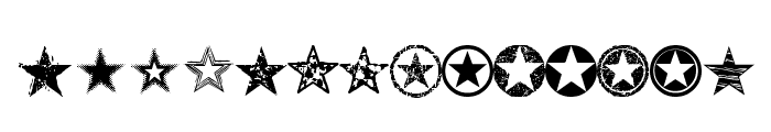 Seeing Stars Font LOWERCASE