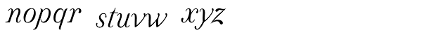 Selfico Italic Font LOWERCASE
