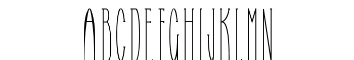 Selfish Bitch Normal Font UPPERCASE