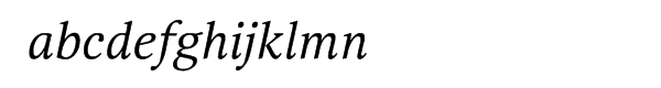 Selina Cyrillic Regular Italic Font LOWERCASE