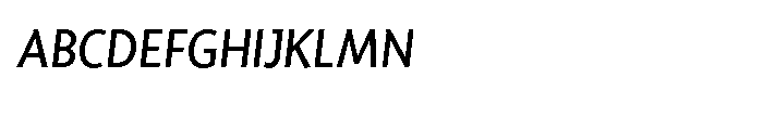 Sensibility Italic