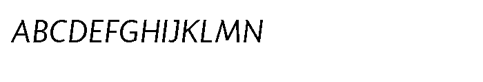Sensibility LightItalic