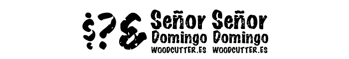 Seor Domingo Font OTHER CHARS