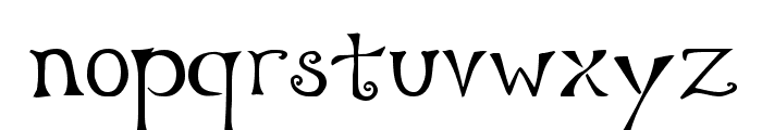 Serenity Font LOWERCASE