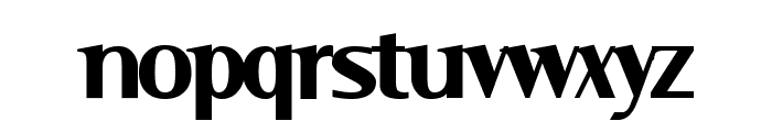 Serif Medium Font LOWERCASE