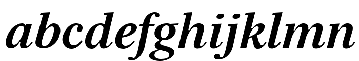 Serif12Beta-BoldItalic Font LOWERCASE