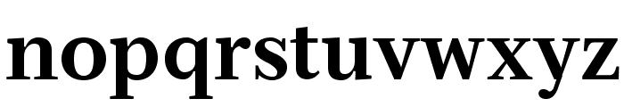 Serif12Beta-Bold Font LOWERCASE