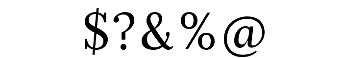 Serif12Beta-Regular Font OTHER CHARS