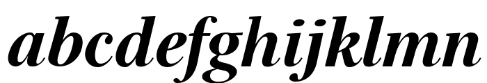 Serif72Beta-BlackItalic Font LOWERCASE