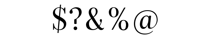 Serif72Beta-Regular Font OTHER CHARS