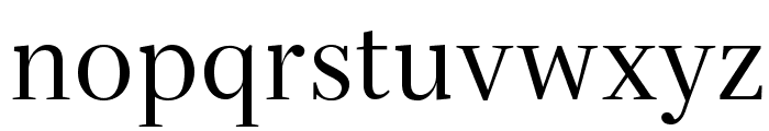 Serif72Beta-Regular Font LOWERCASE