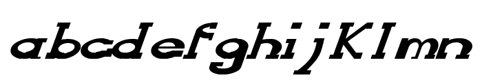 Serifonwide Italic Font LOWERCASE