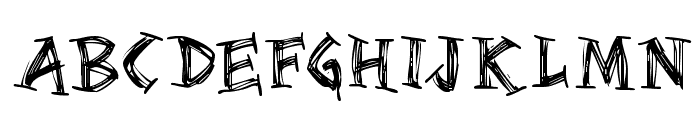 Serifsketchia Font LOWERCASE