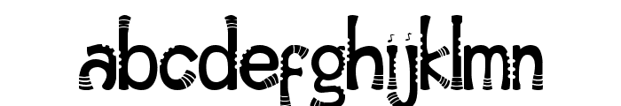 Serunaitype Regular Font LOWERCASE