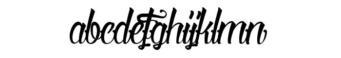 Serval Light Font LOWERCASE