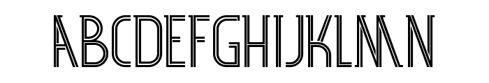 SF 360RT Font LOWERCASE