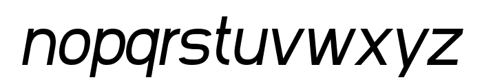 SF Arborcrest Medium Oblique Font LOWERCASE