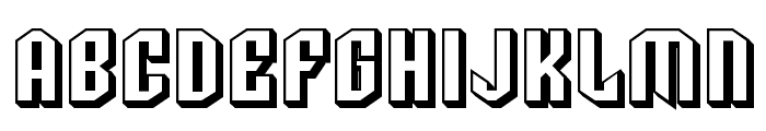 SF Archery Black SC Shaded Font LOWERCASE