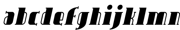 SF Avondale Italic Font LOWERCASE