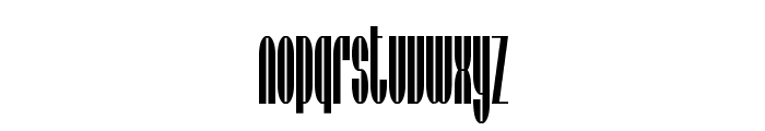 SF Baroquesque Condensed Font LOWERCASE