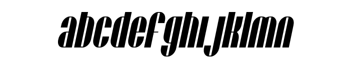 SF Baroquesque Extended Oblique Font LOWERCASE