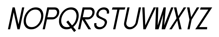 SF Buttacup Lettering Oblique Font UPPERCASE