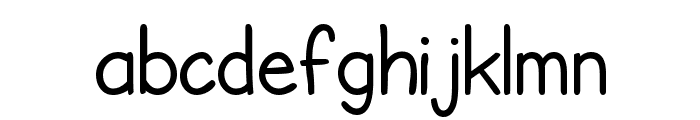 SF Cartoonist Hand Font LOWERCASE