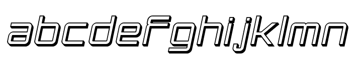 SF Chromium 24 Oblique Font LOWERCASE
