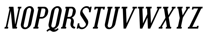 SF Covington Bold Italic Font UPPERCASE