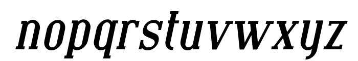 SF Covington Bold Italic Font LOWERCASE