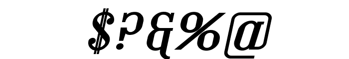 SF Covington Exp Bold Italic Font OTHER CHARS