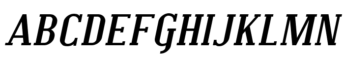 SF Covington Exp Bold Italic Font UPPERCASE