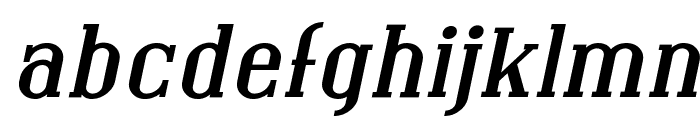 SF Covington Exp Bold Italic Font LOWERCASE